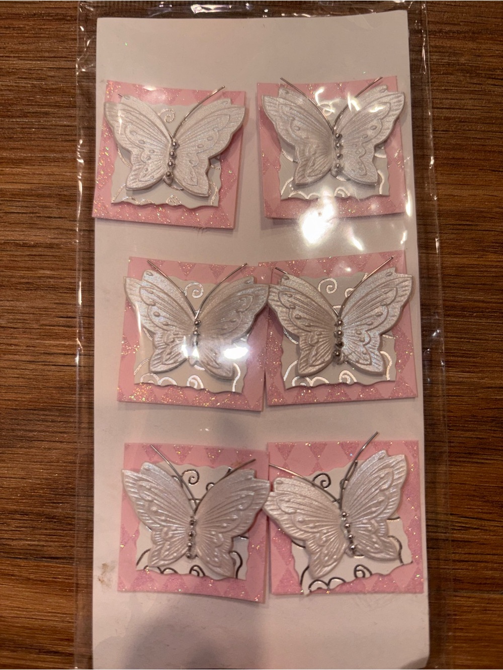 Free with purchase - Butterfly Glitter Craft Embellishments - Picture 3 of 3